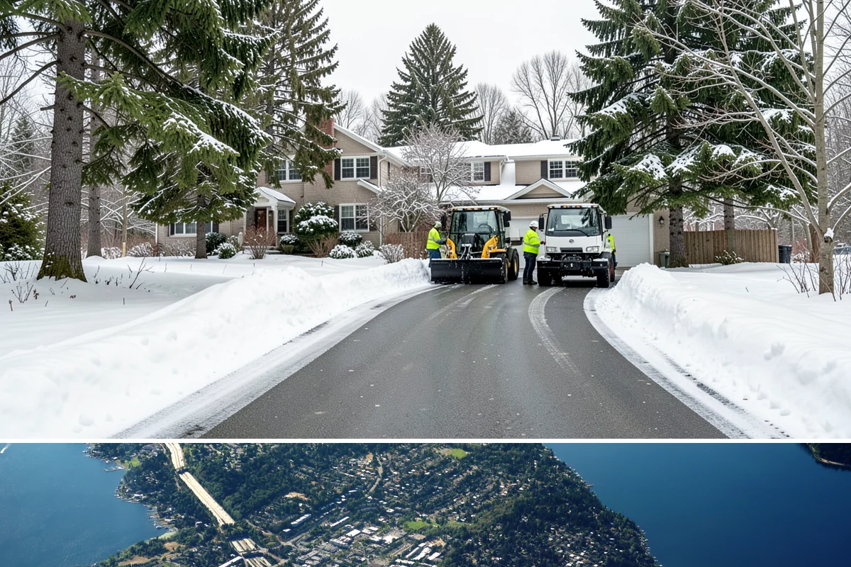 Zero-Tolerance Snow Service in Mercer Island, King County, WA - Contracts are arranged before winter begins, typically by early November, to guarantee crew availability for every event.