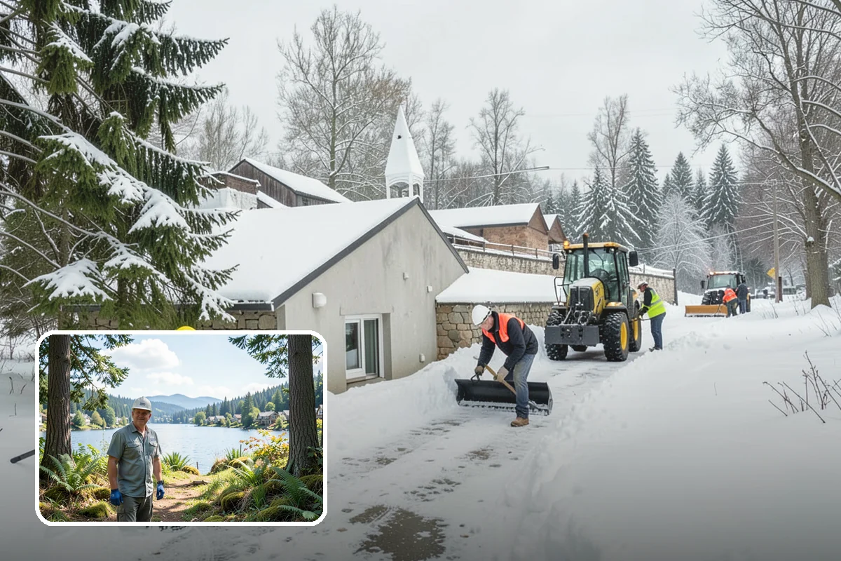 Zero-Tolerance Snow Service in Milton, King County, WA - Surfaces held bare throughout the entire storm