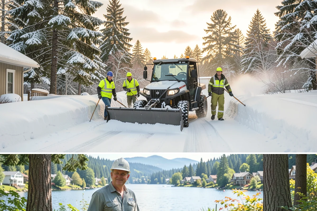 Zero-Tolerance Snow Service in Milton, King County, WA - Contracts are arranged before winter begins, typically by early November, to guarantee crew availability for every event.