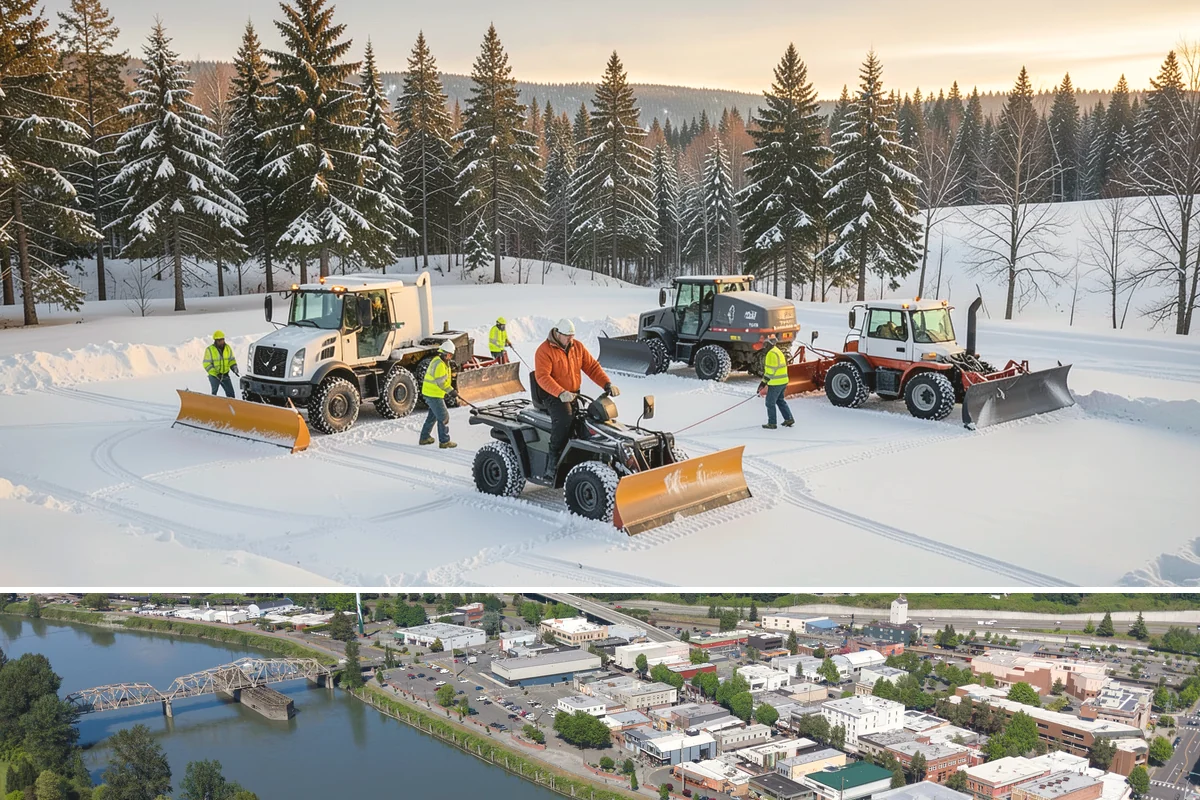 Zero-Tolerance Snow Service in Mount Vernon, Skagit County, WA - Contracts are arranged before winter begins, typically by early November, to guarantee crew availability for every event.