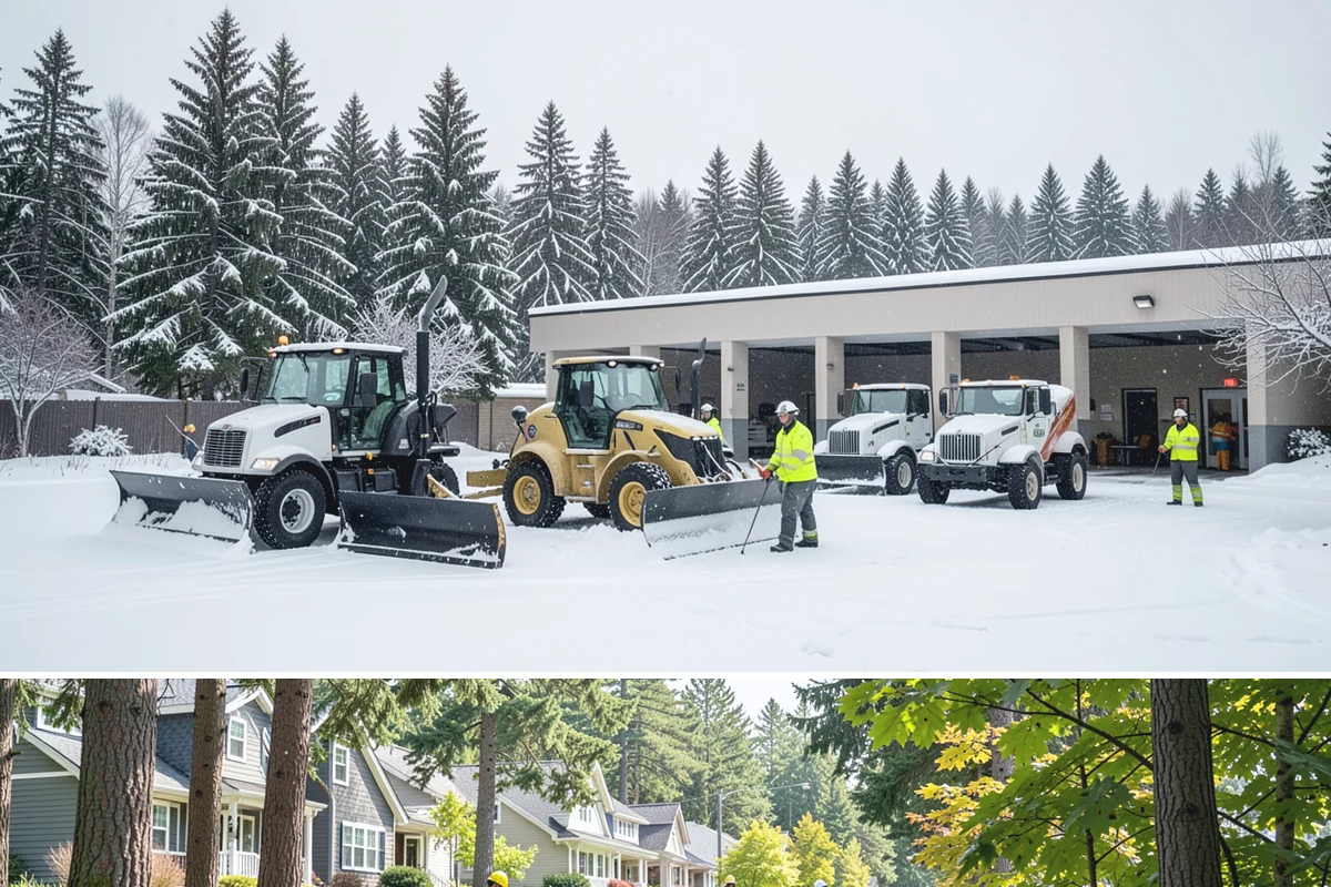Zero-Tolerance Snow Service in Normandy Park, King County, WA - Contracts are arranged before winter begins, typically by early November, to guarantee crew availability for every event.