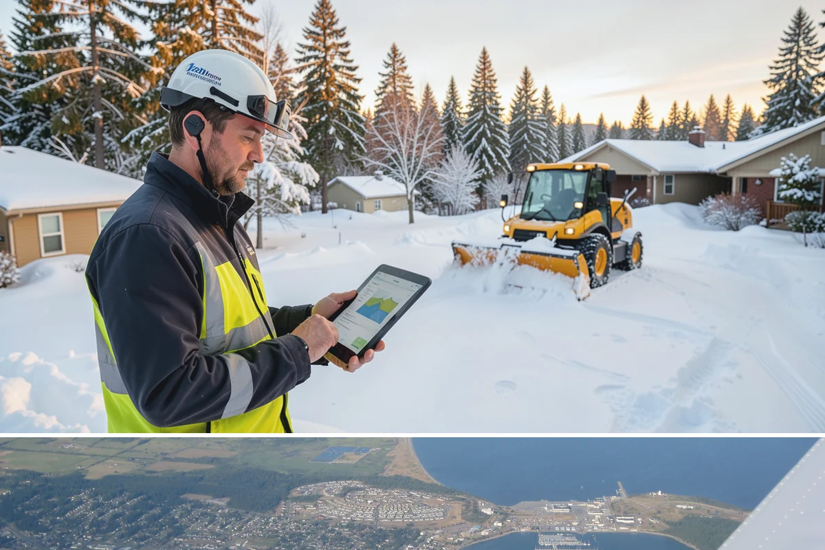 Zero-Tolerance Snow Service in Oak Harbor, Island County, WA - Contracts are arranged before winter begins, typically by early November, to guarantee crew availability for every event.