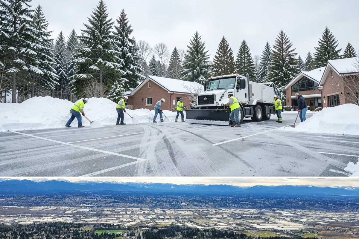Zero-Tolerance Snow Service in SeaTac, King County, WA - Contracts are arranged before winter begins, typically by early November, to guarantee crew availability for every event.
