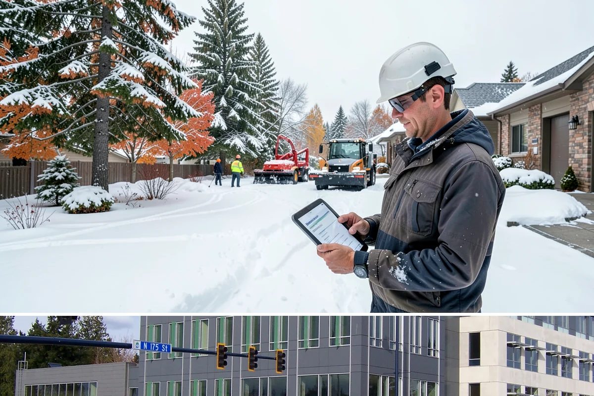 Zero-Tolerance Snow Service in Shoreline, King County, WA - Contracts are arranged before winter begins, typically by early November, to guarantee crew availability for every event.
