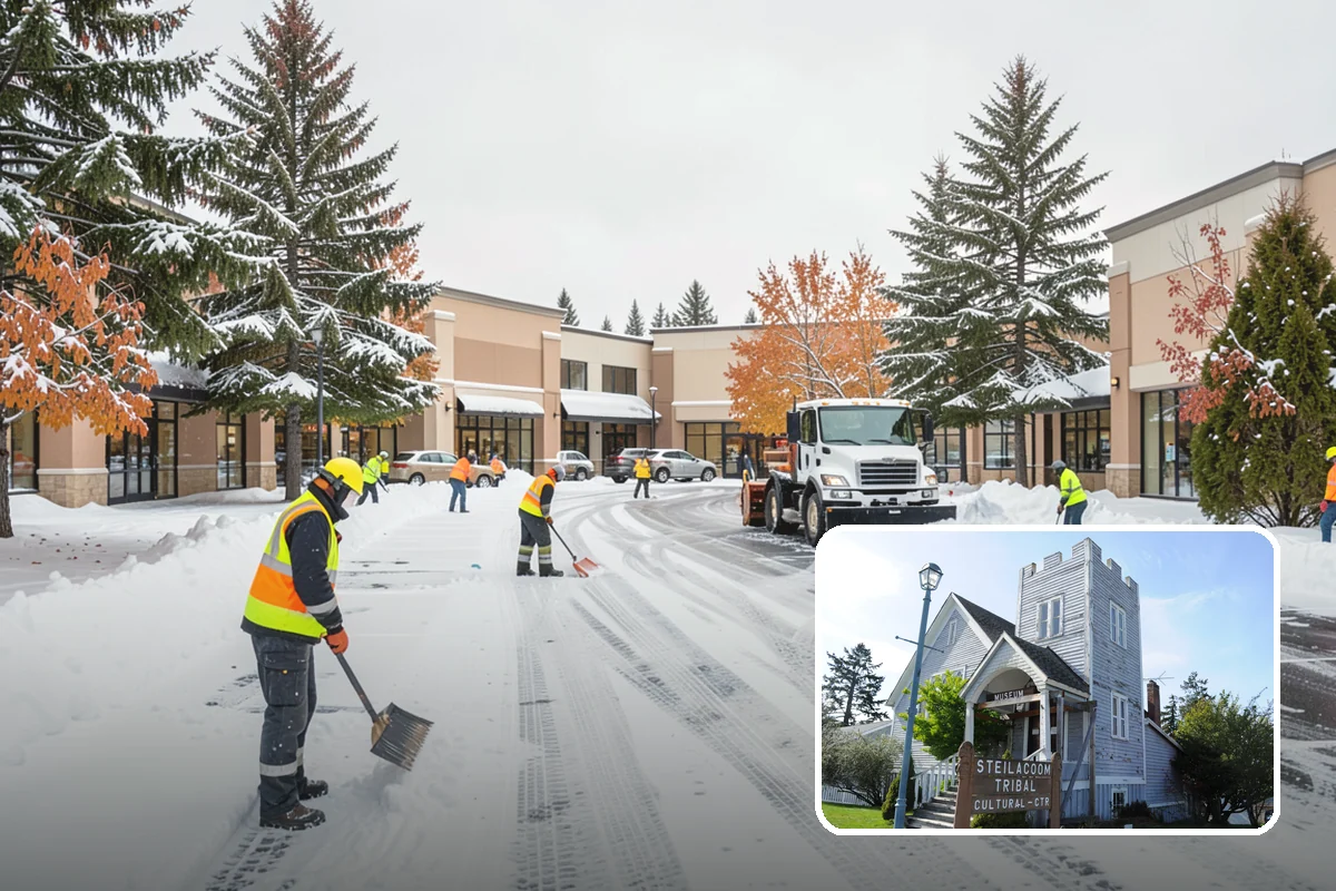 Zero-Tolerance Snow Service in Steilacoom, Pierce County, WA - Surfaces held bare throughout the entire storm