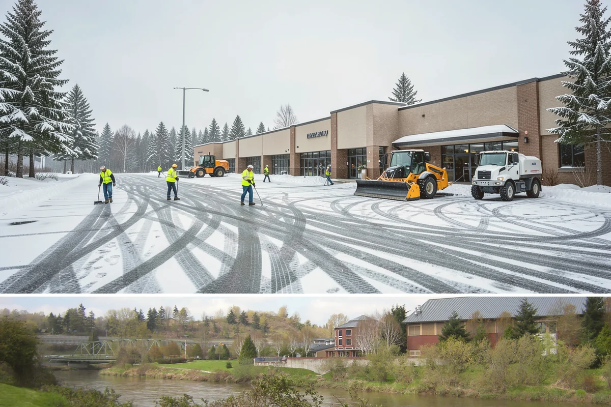 Zero-Tolerance Snow Service in Tukwila, King County, WA - Contracts are arranged before winter begins, typically by early November, to guarantee crew availability for every event.