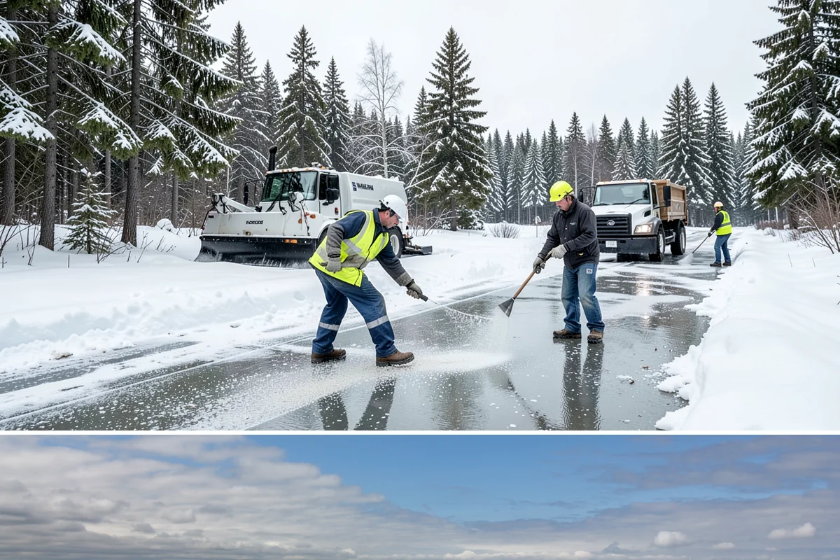Zero-Tolerance Snow Service in University Place, Pierce County, WA - Contracts are arranged before winter begins, typically by early November, to guarantee crew availability for every event.