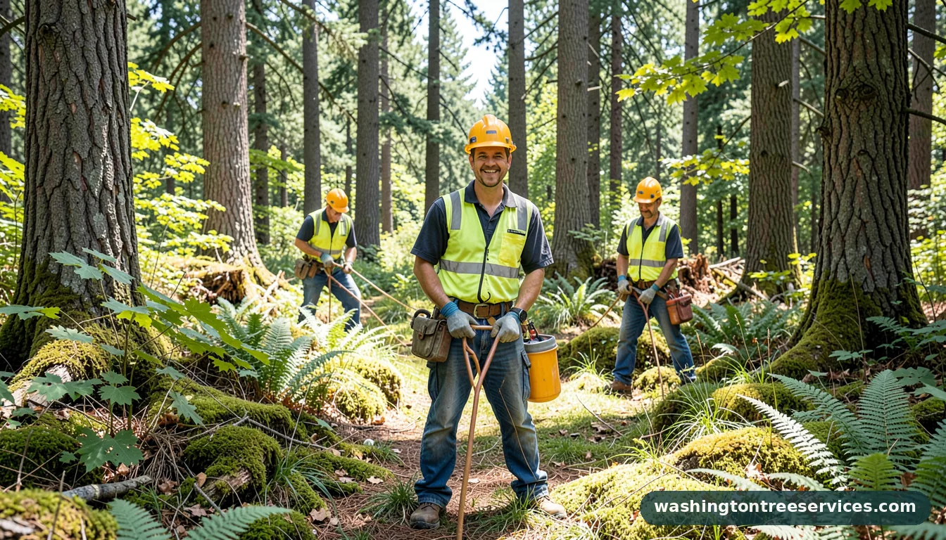 andrea starbird - tree service equipment and crew in Washington