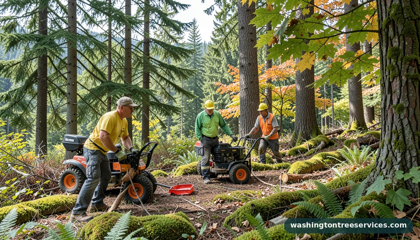 andrea starbird - completed tree work by Washington Tree Services