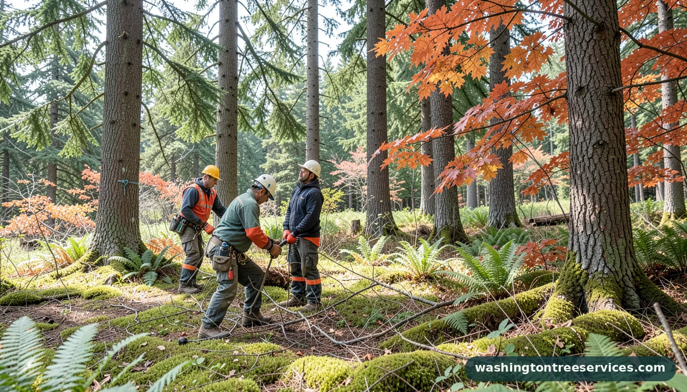 apex tree service sandpoint - completed tree work by Washington Tree Services