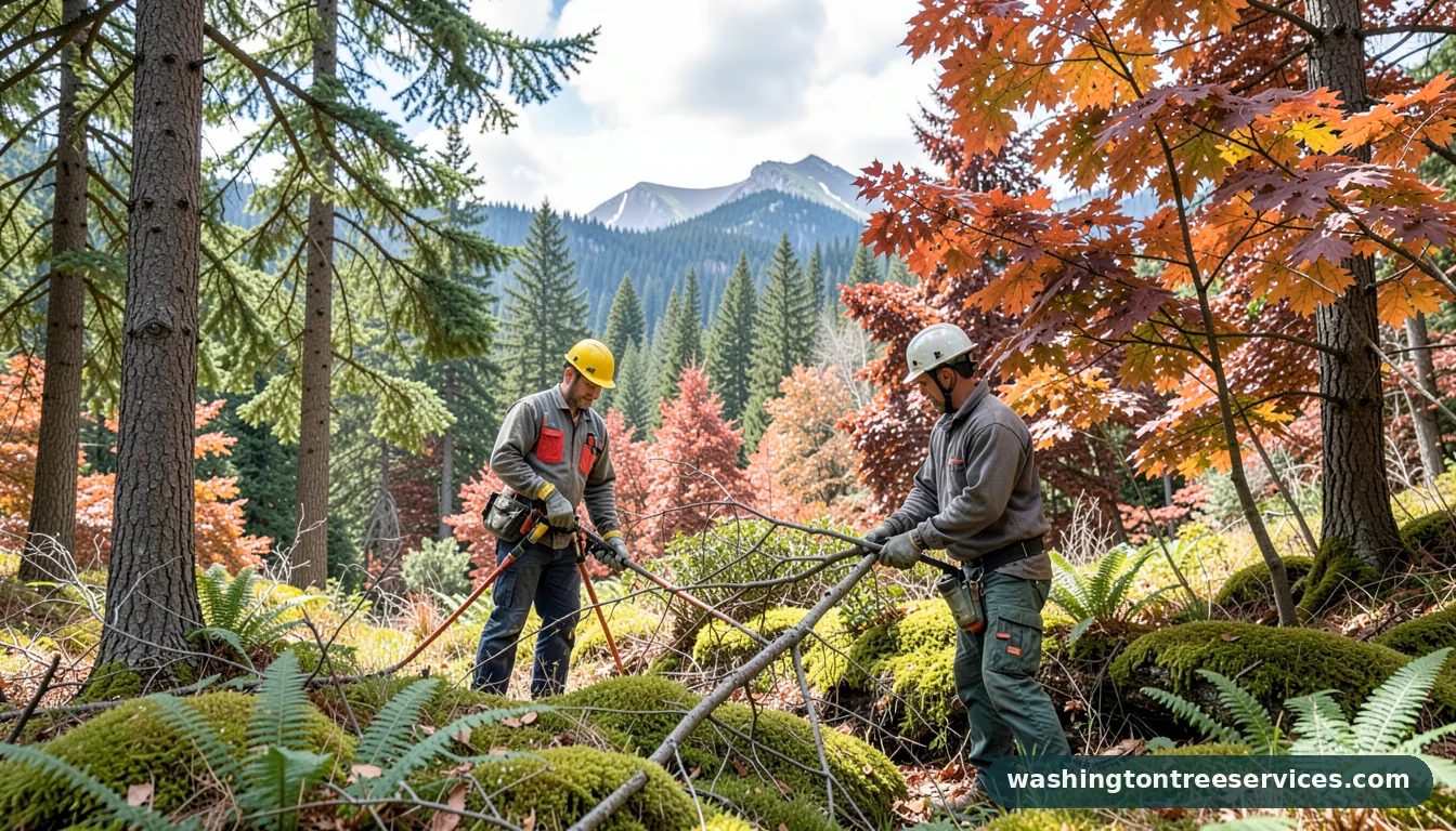apex tree service - completed tree work by Washington Tree Services