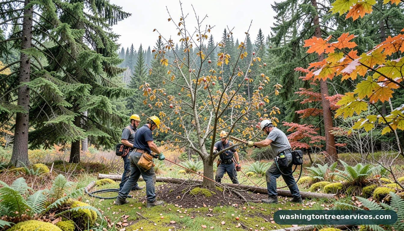 apple tree pruning mistakes - professional tree service in Washington