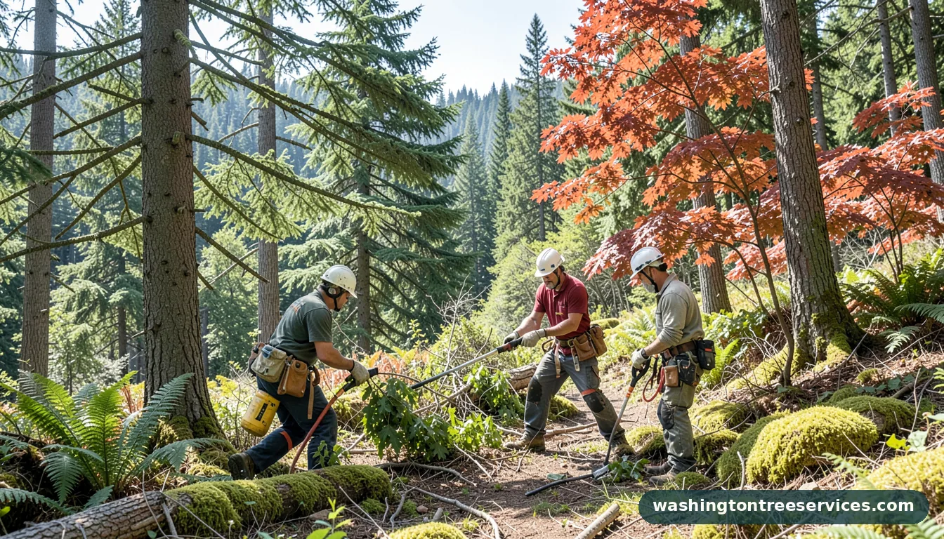 arborist bothell wa - certified arborists at work in Washington