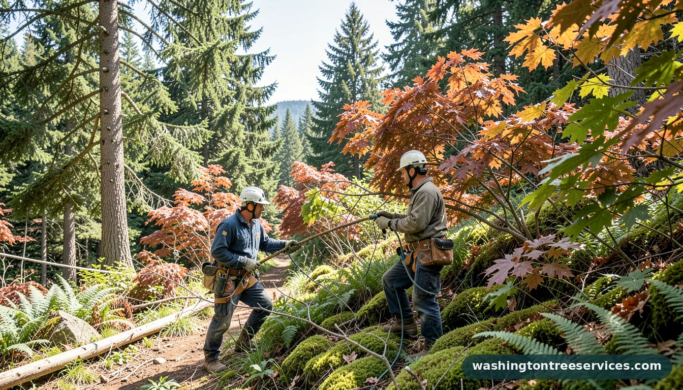 arborist bothell wa - completed tree work by Washington Tree Services