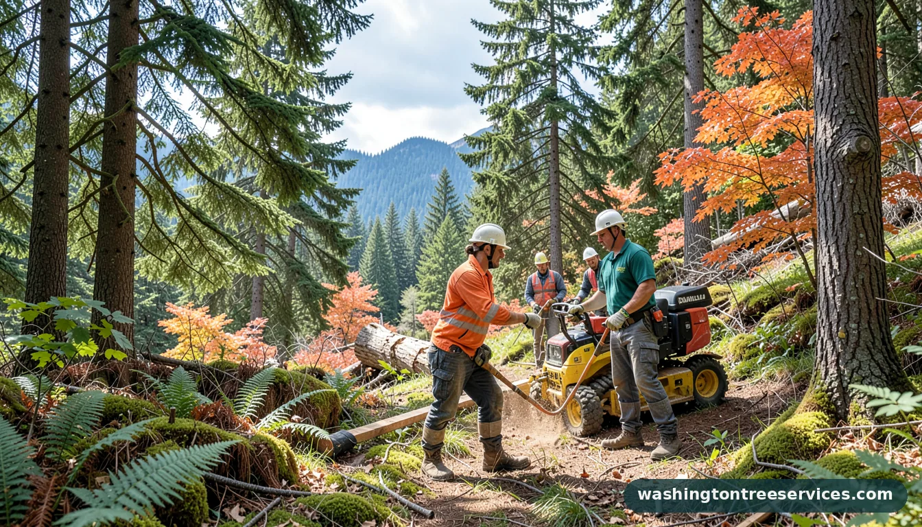 arborist bothell - certified arborists at work in Washington