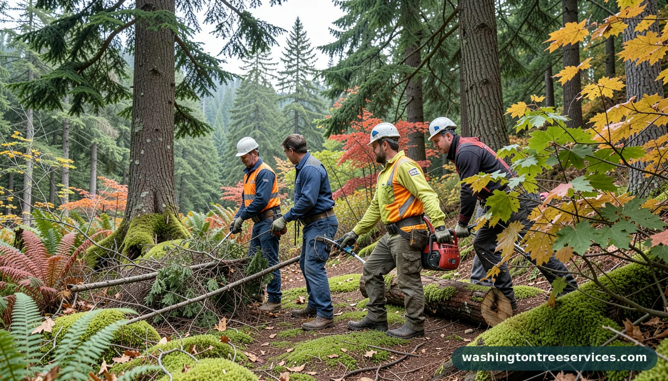 arborist consultant near me - certified arborists at work in Washington