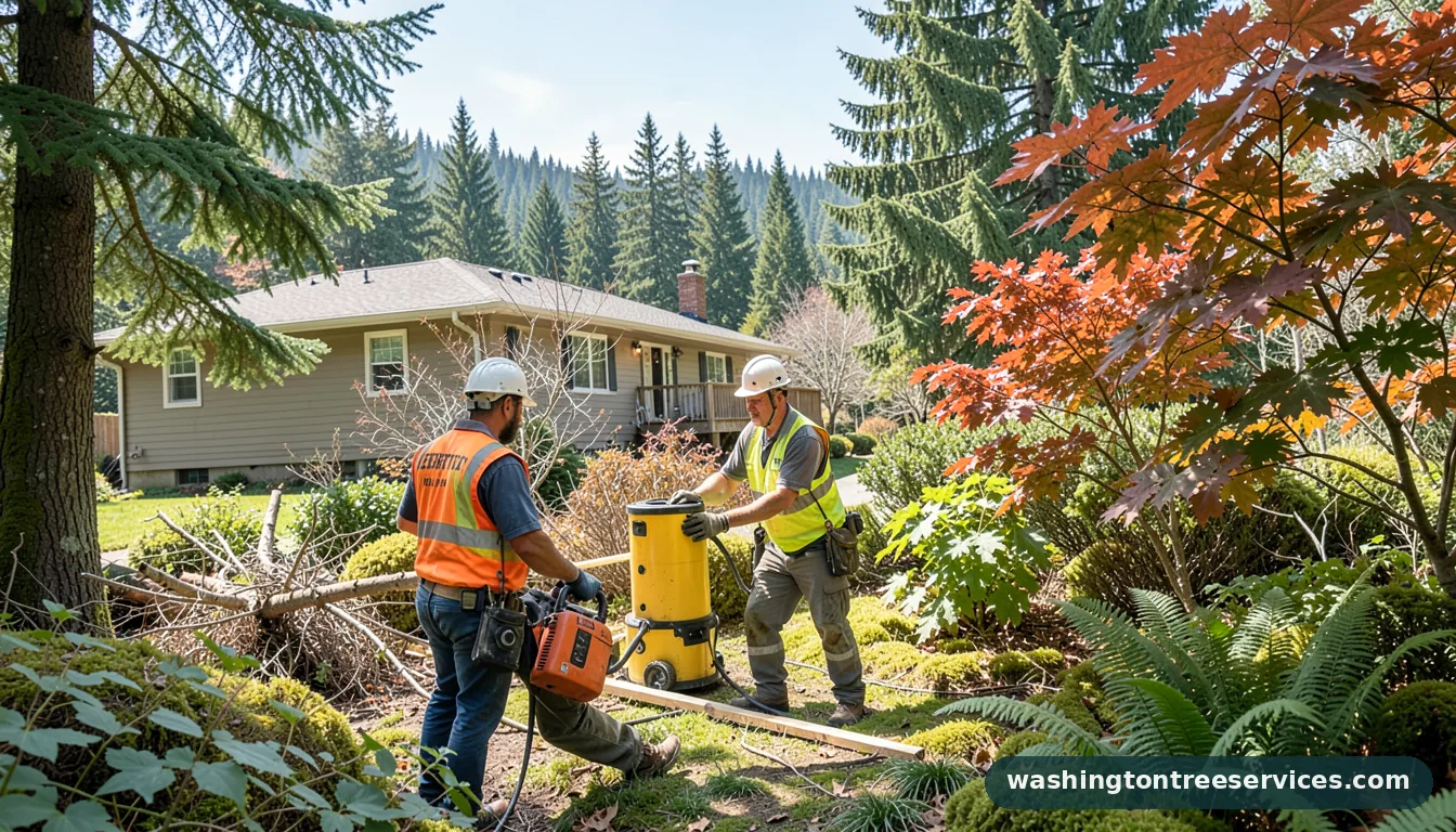 arborist everett wa - completed tree work by Washington Tree Services
