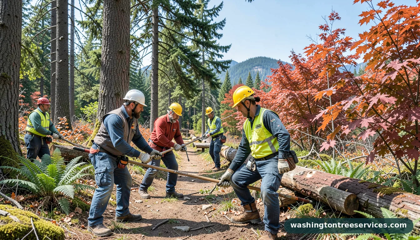 arborist everett - certified arborists at work in Washington