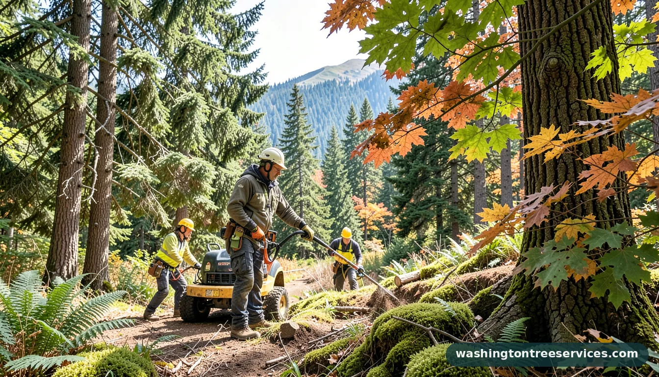 arborist kent wa - certified arborists at work in Washington