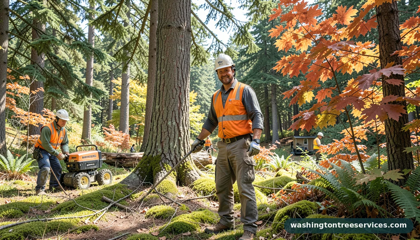 arborist of washington - completed tree work by Washington Tree Services