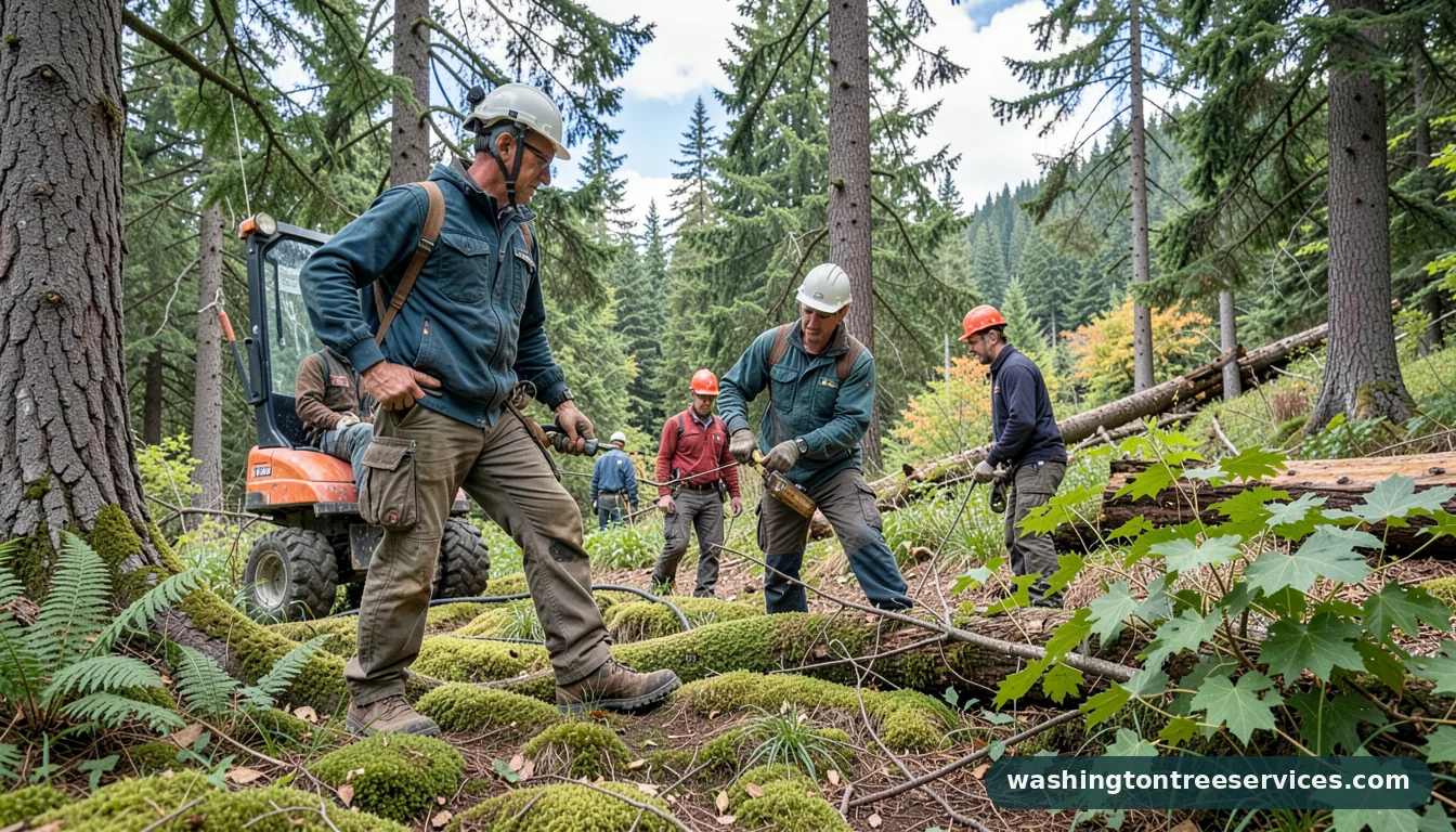 Certified arborists handling arborist redmond wa in Washington arborist redmond wa - certified arborists at work in Washington