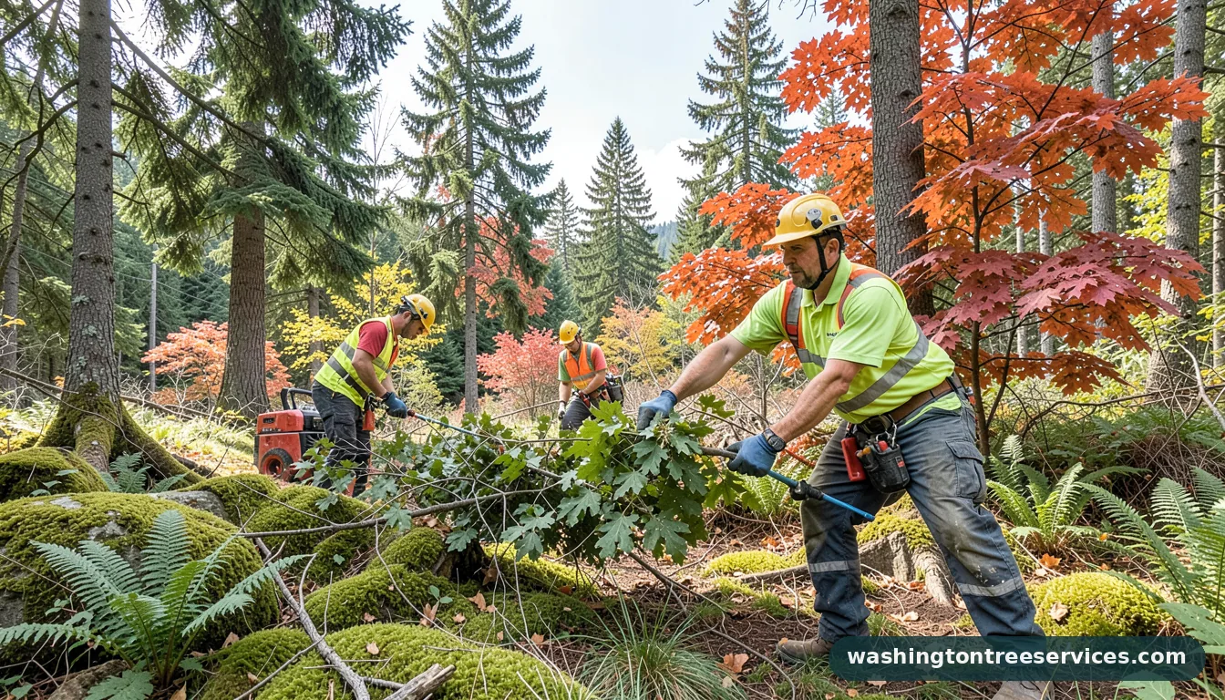arborist renton - completed tree work by Washington Tree Services