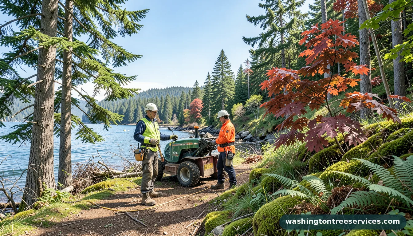 arborist shoreline - certified arborists at work in Washington