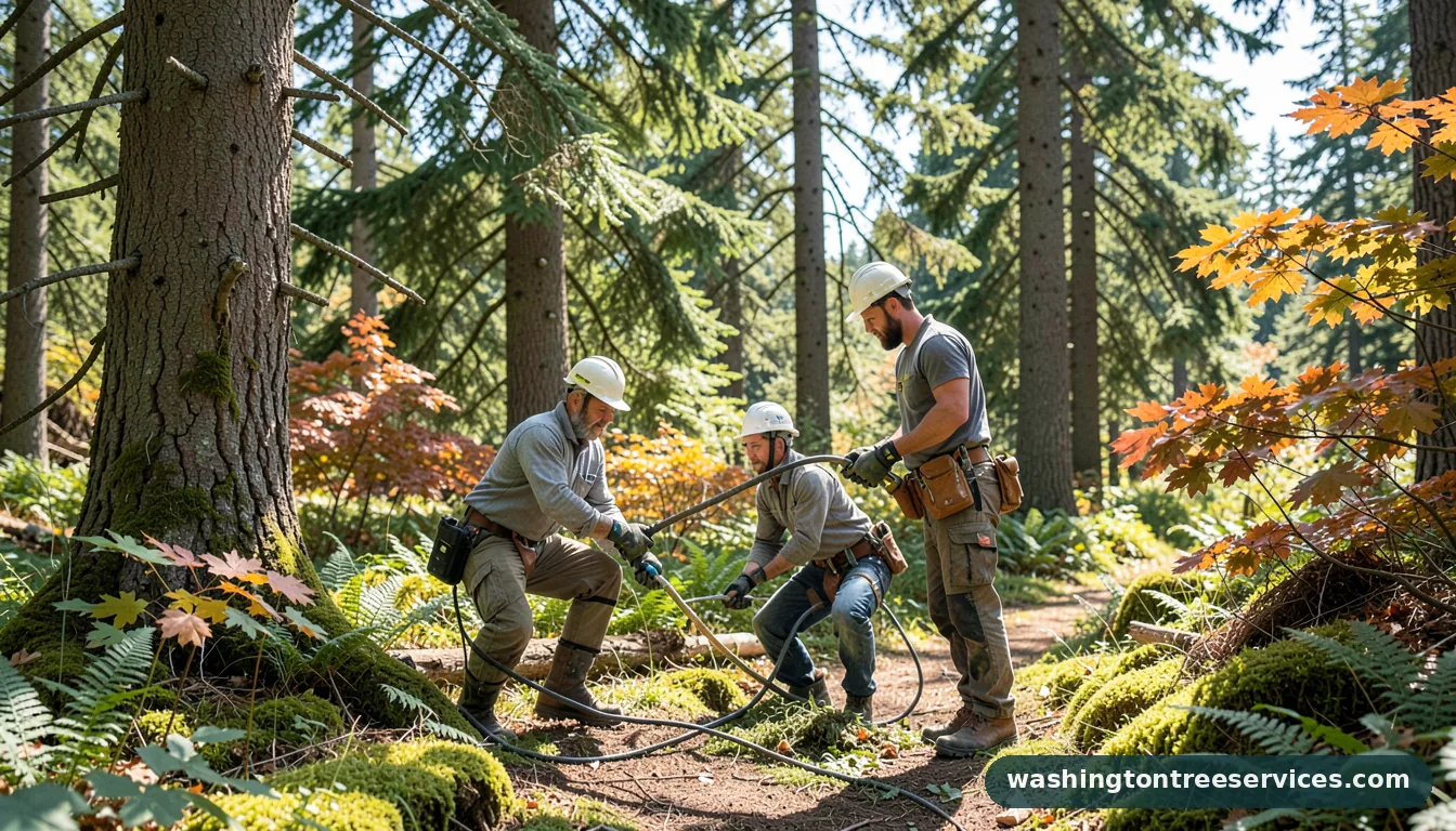 arborist snohomish county - certified arborists at work in Washington