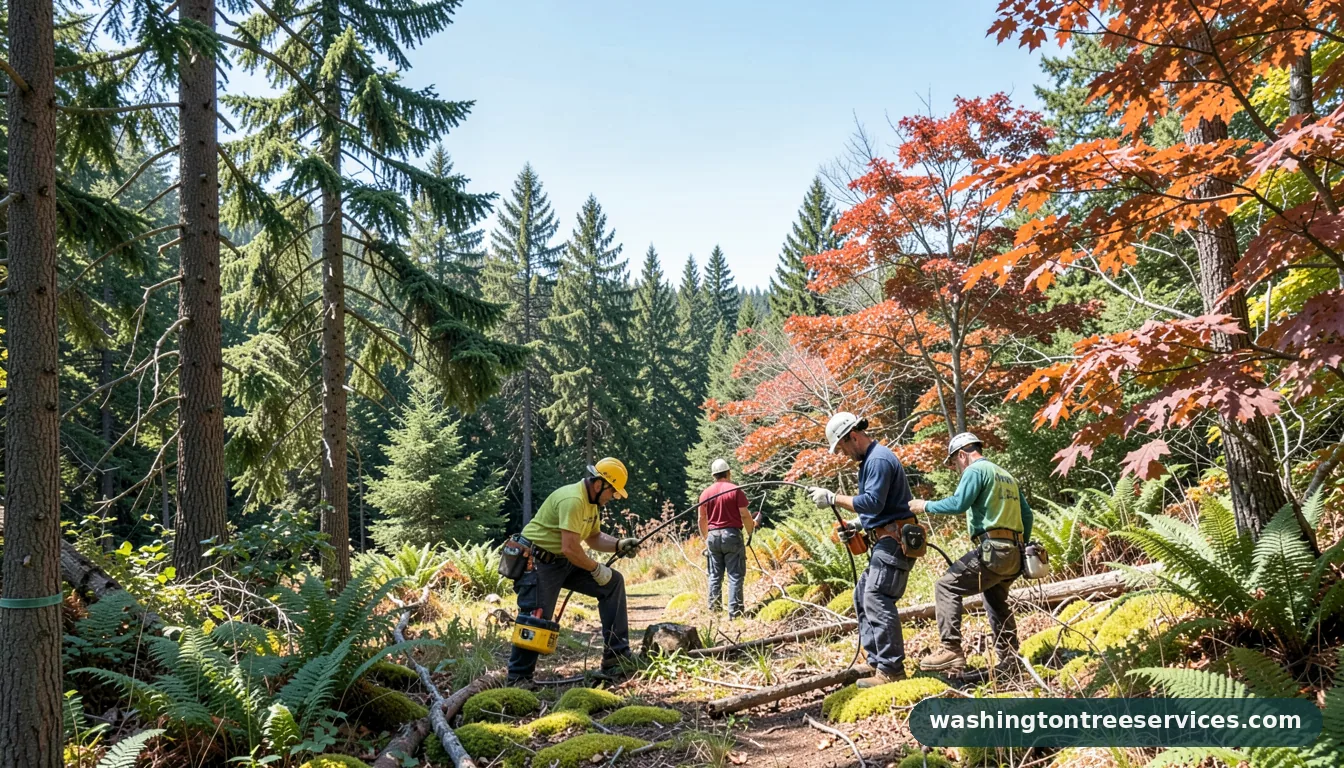 arborist tacoma wa - professional tree service in Washington