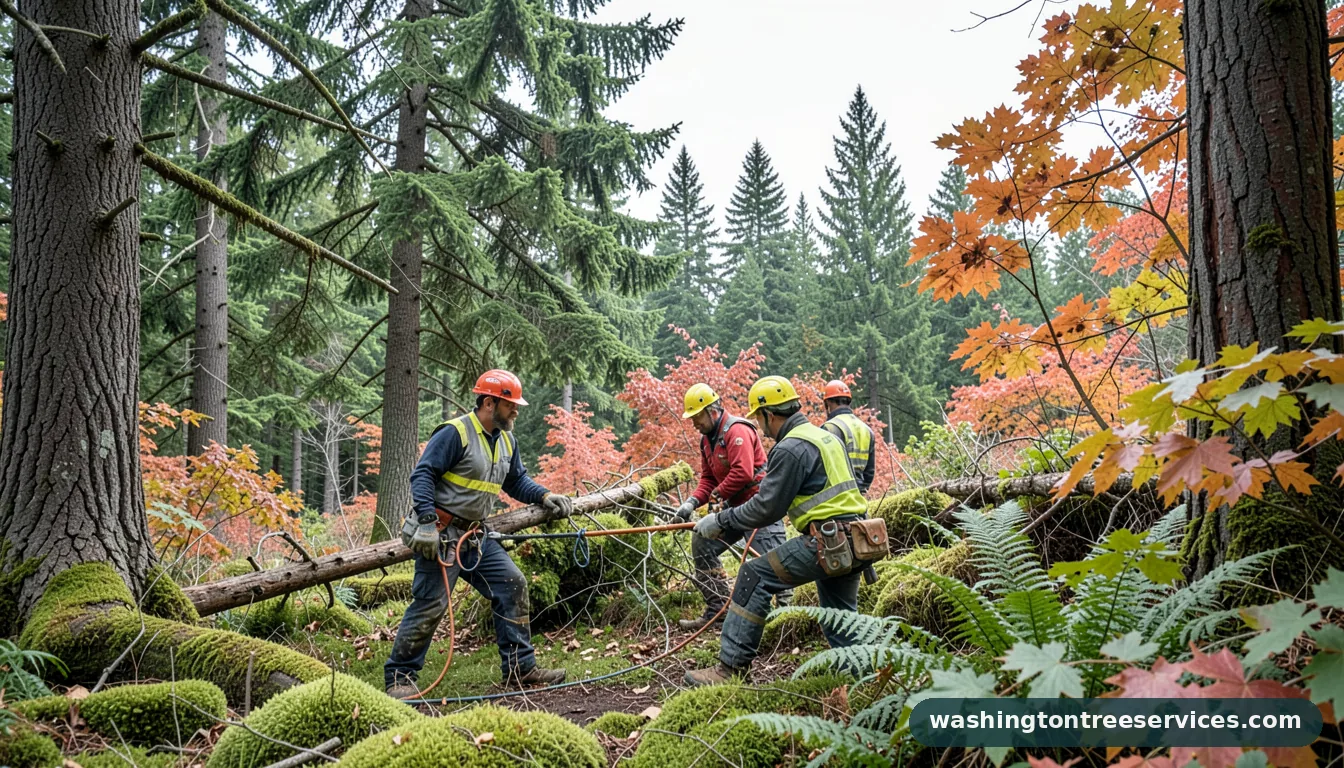 arborist tacoma wa - certified arborists at work in Washington