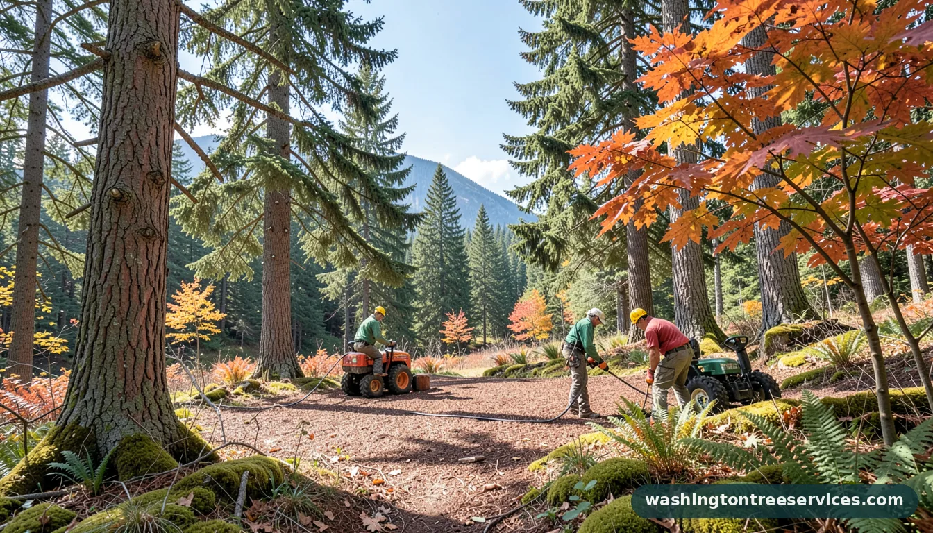 arborist wood chips near me - professional tree service in Washington
