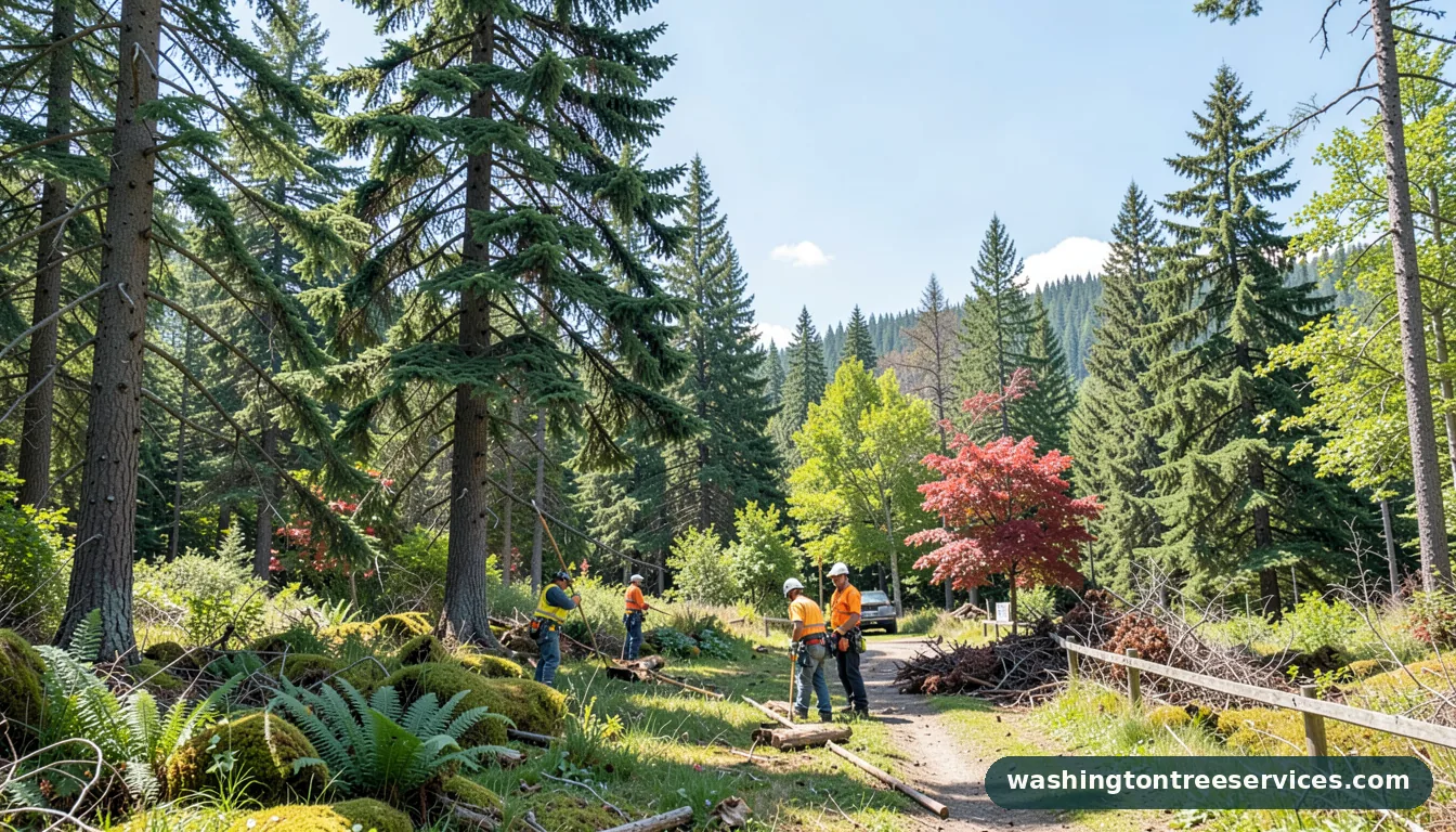 arborists bellevue wa - professional tree service in Washington