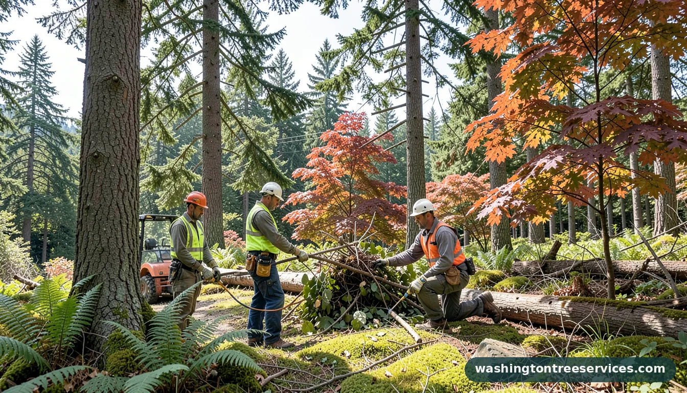 Professional equipment for arborists in seattle in Washington arborists in seattle - tree service equipment and crew in Washington