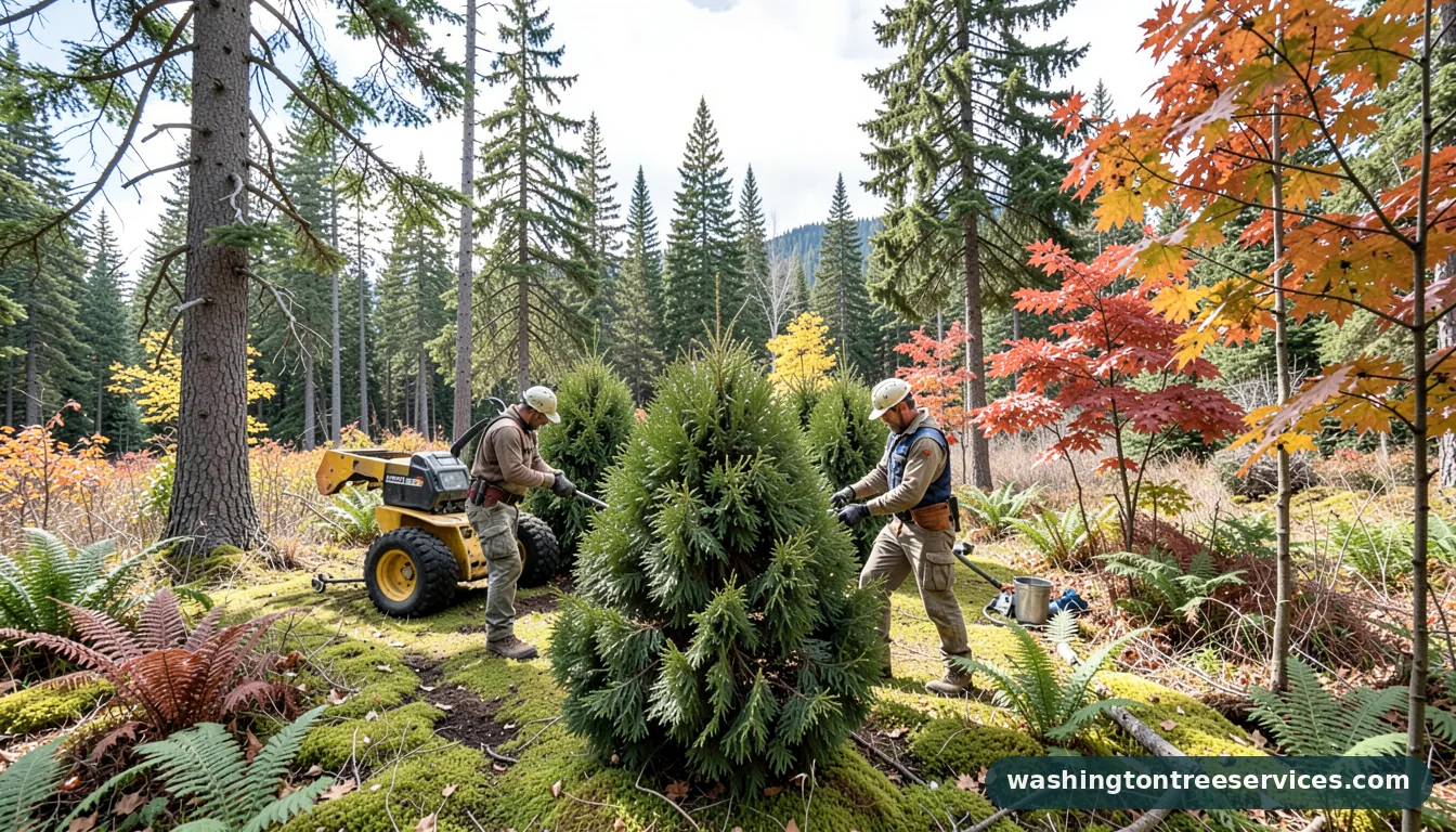 arborvitae browning in Washington | Washington Tree Services arborvitae browning - professional tree service in Washington
