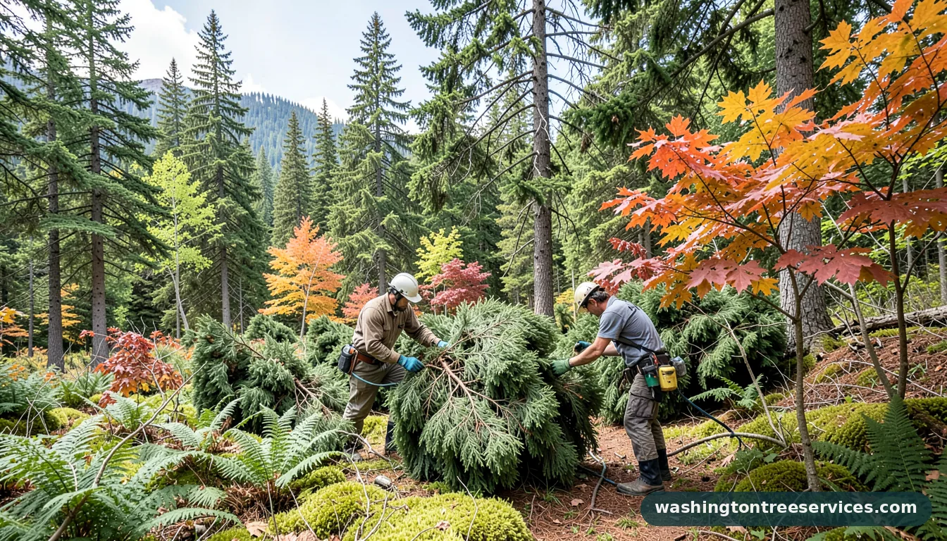 arborvitae bug infestation - professional tree service in Washington