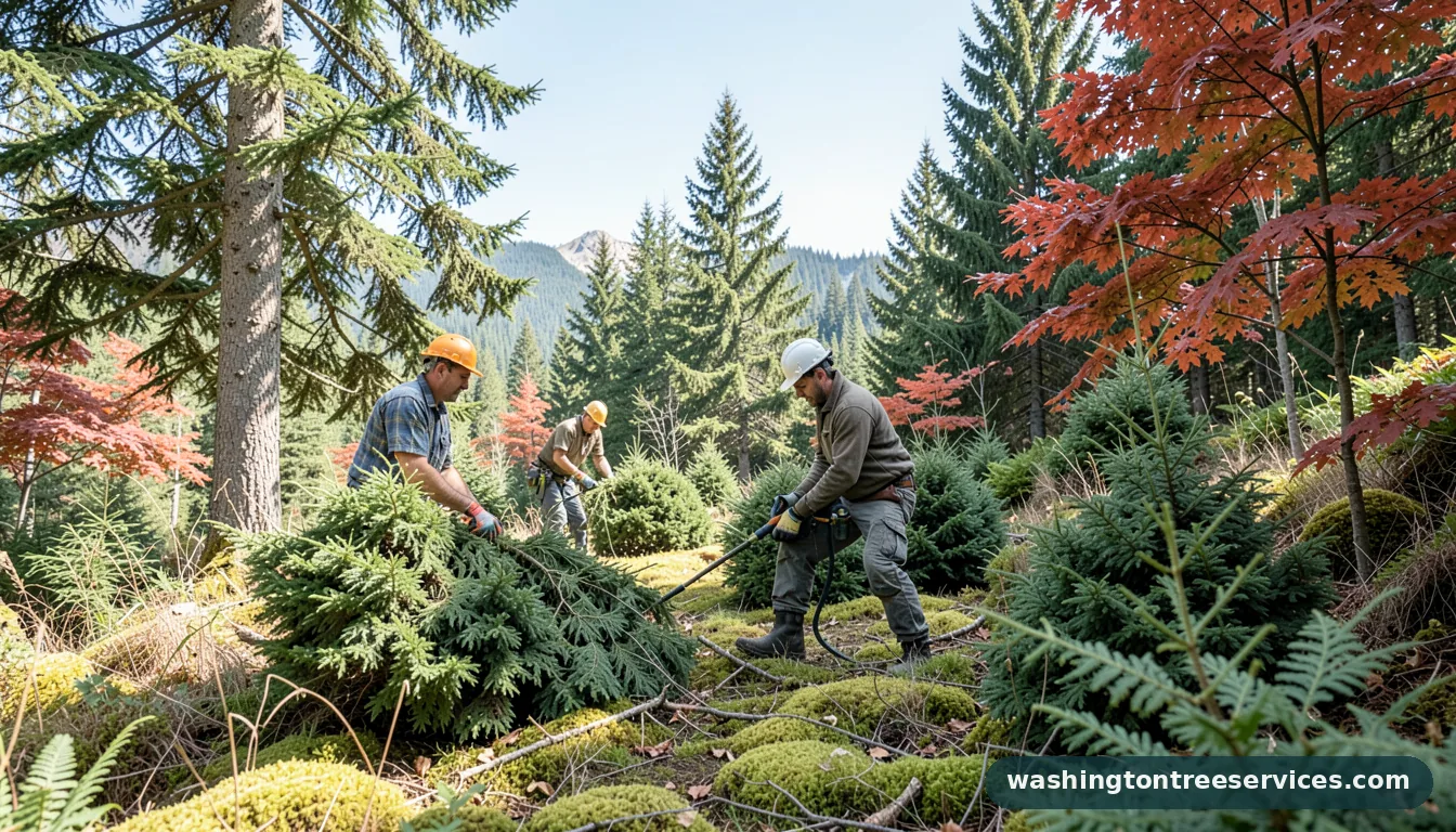 arborvitae care - professional tree service in Washington