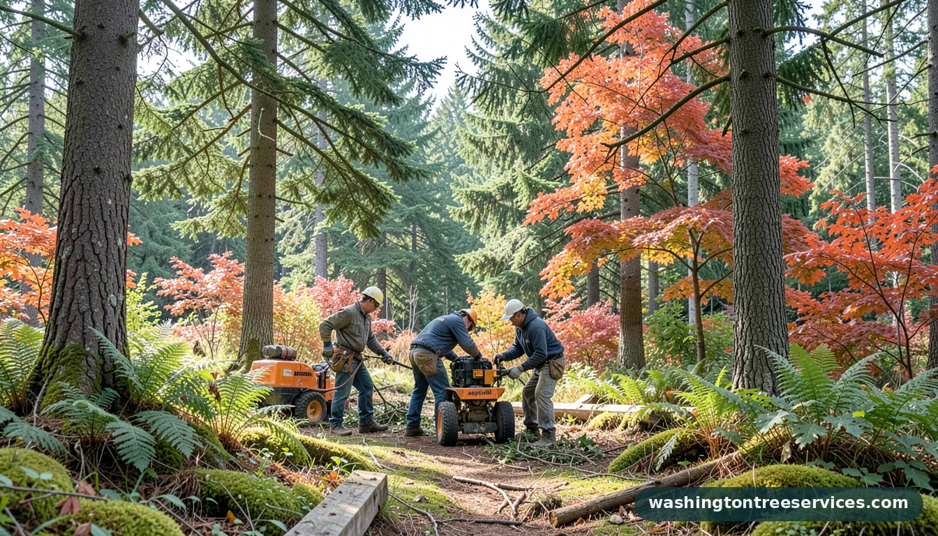 asplundh tree trimming - completed tree work by Washington Tree Services
