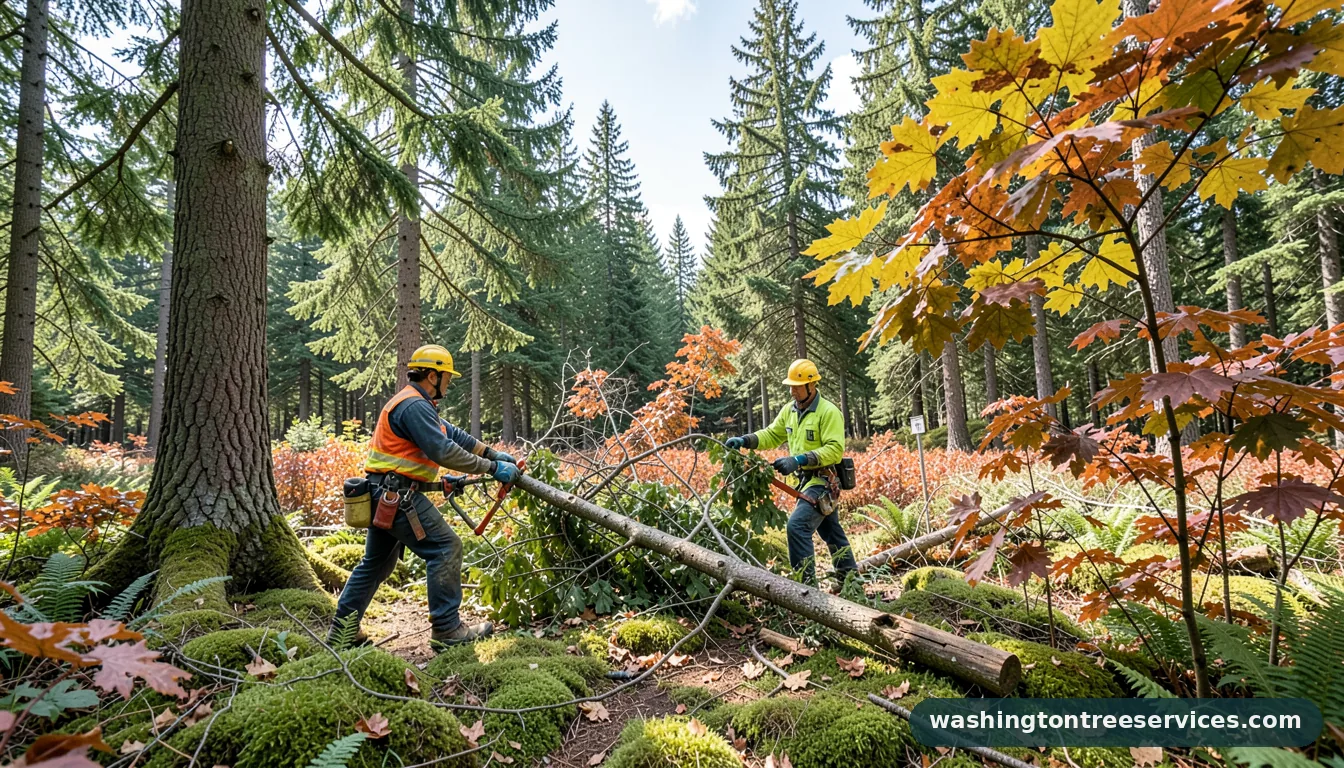 average cost for tree removal - professional tree service in Washington