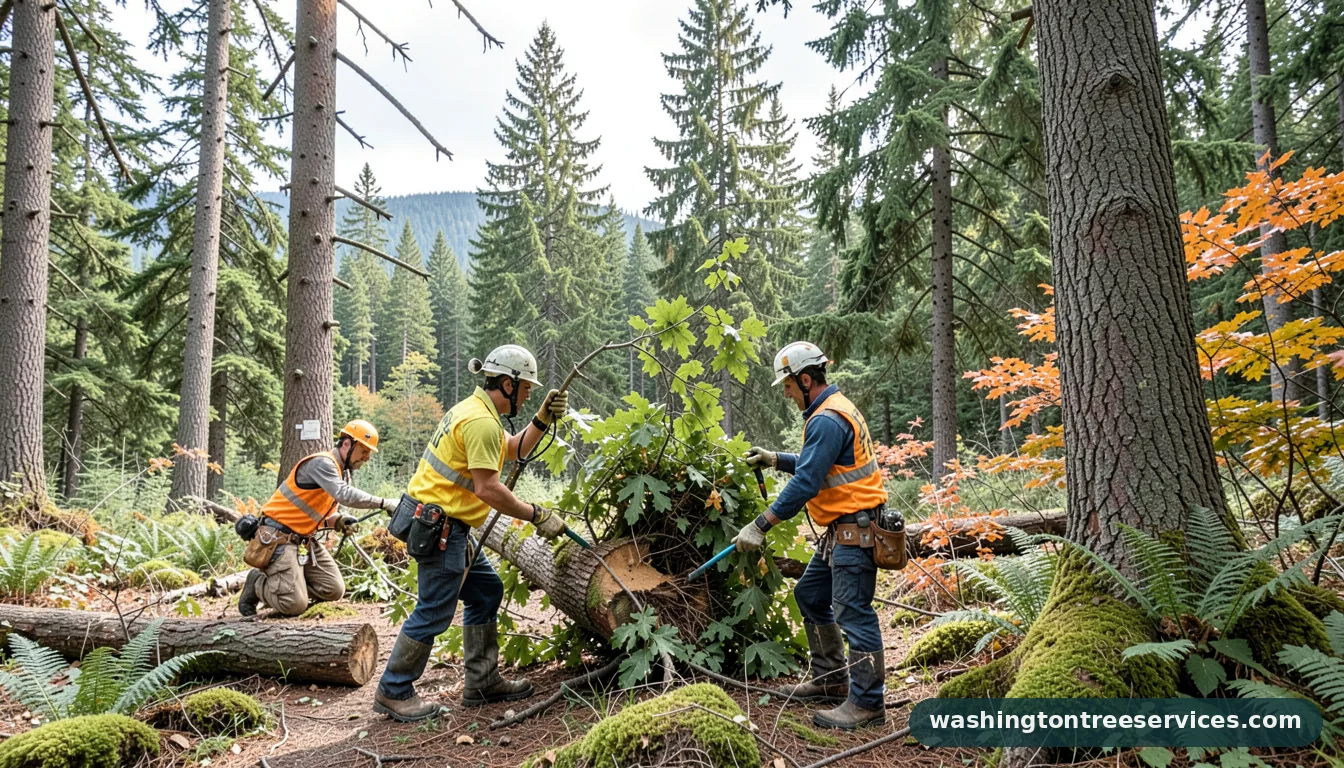 Professional equipment for average price to cut down 40 ft tree near me in Washington average price to cut down 40 ft tree near me - tree service equipment and crew in Washington