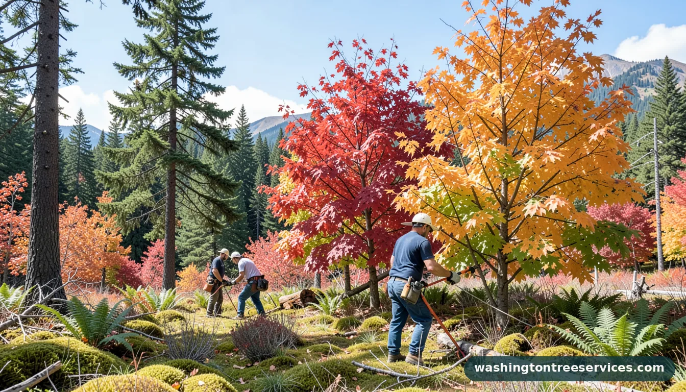 best time of year to prune maple trees - professional tree service in Washington