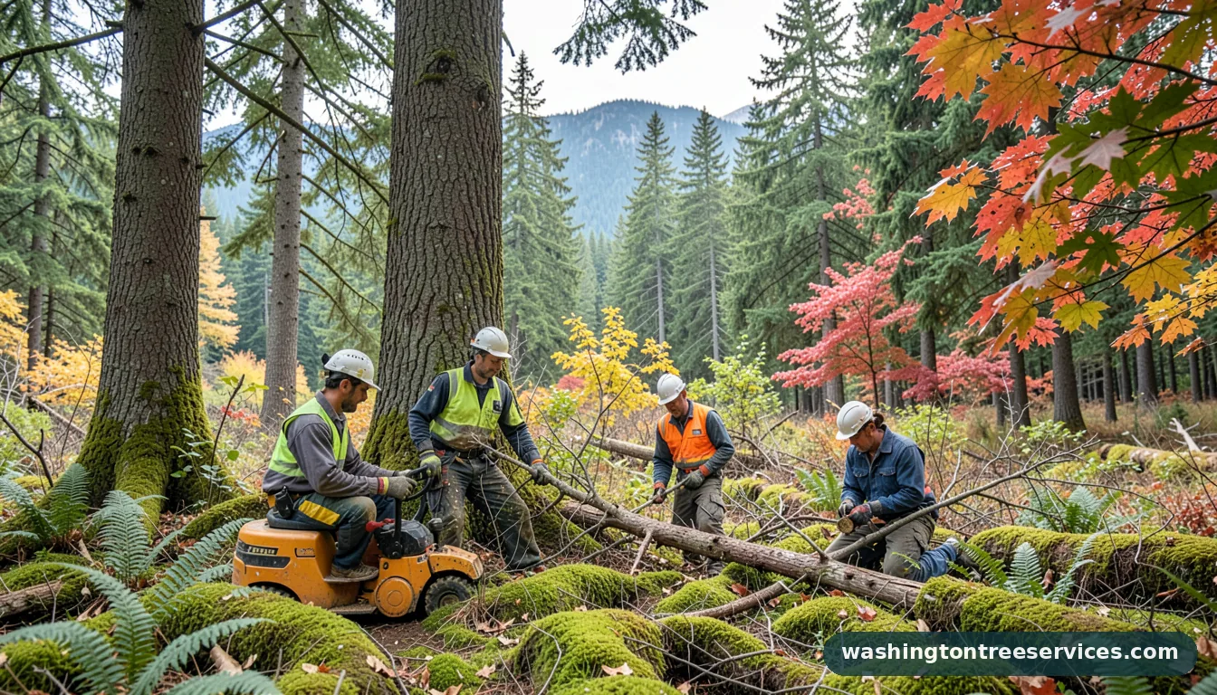 best time of year to prune trees - completed tree work by Washington Tree Services