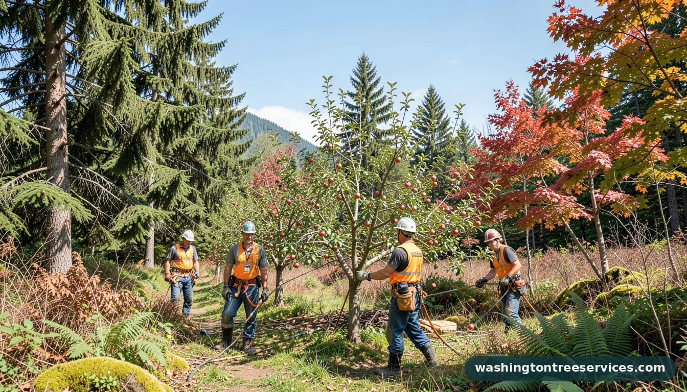 best time to prune apple trees - professional tree service in Washington