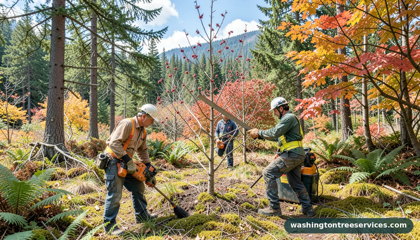 best time to prune cherry trees - certified arborists at work in Washington