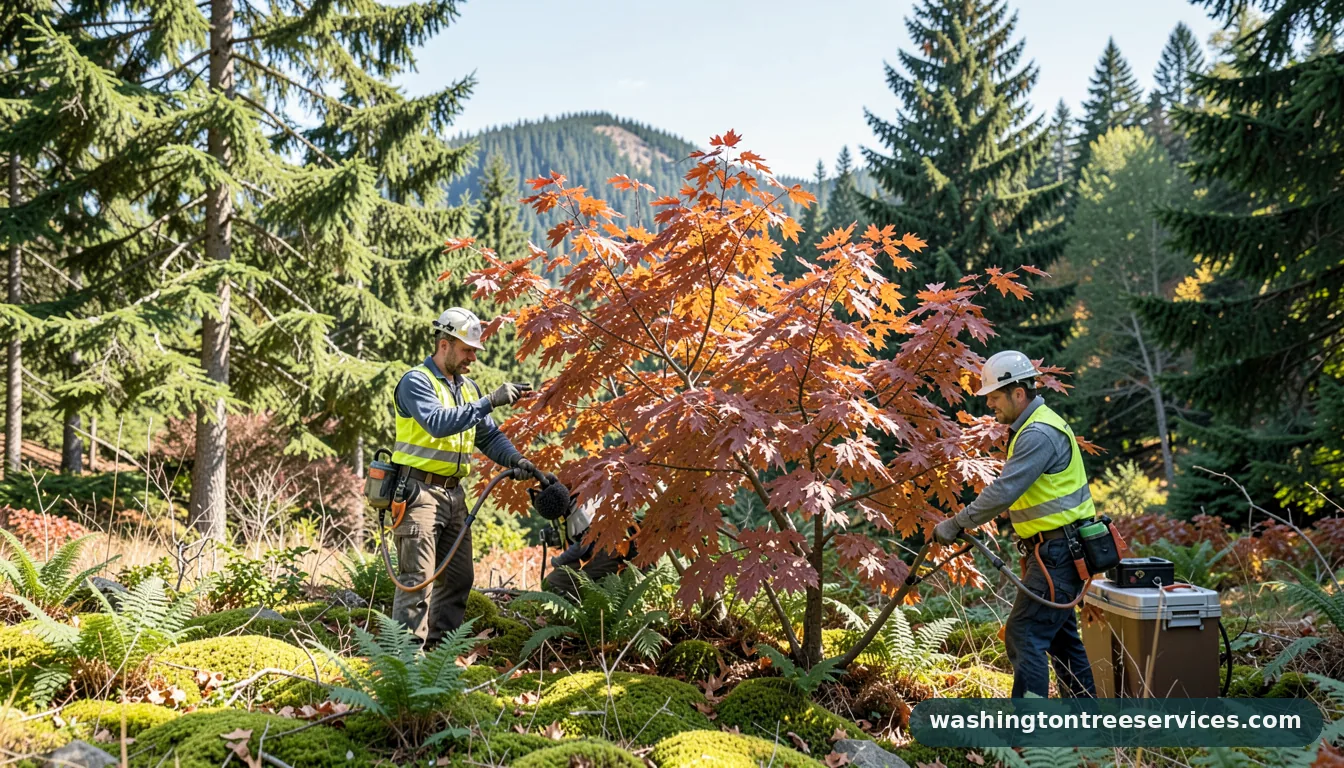 Completed best time to prune deciduous trees project by Washington Tree Services best time to prune deciduous trees - completed tree work by Washington Tree Services