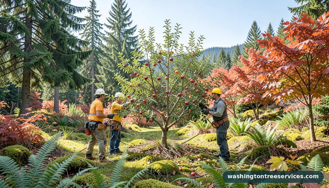 best time to trim a apple tree - professional tree service in Washington