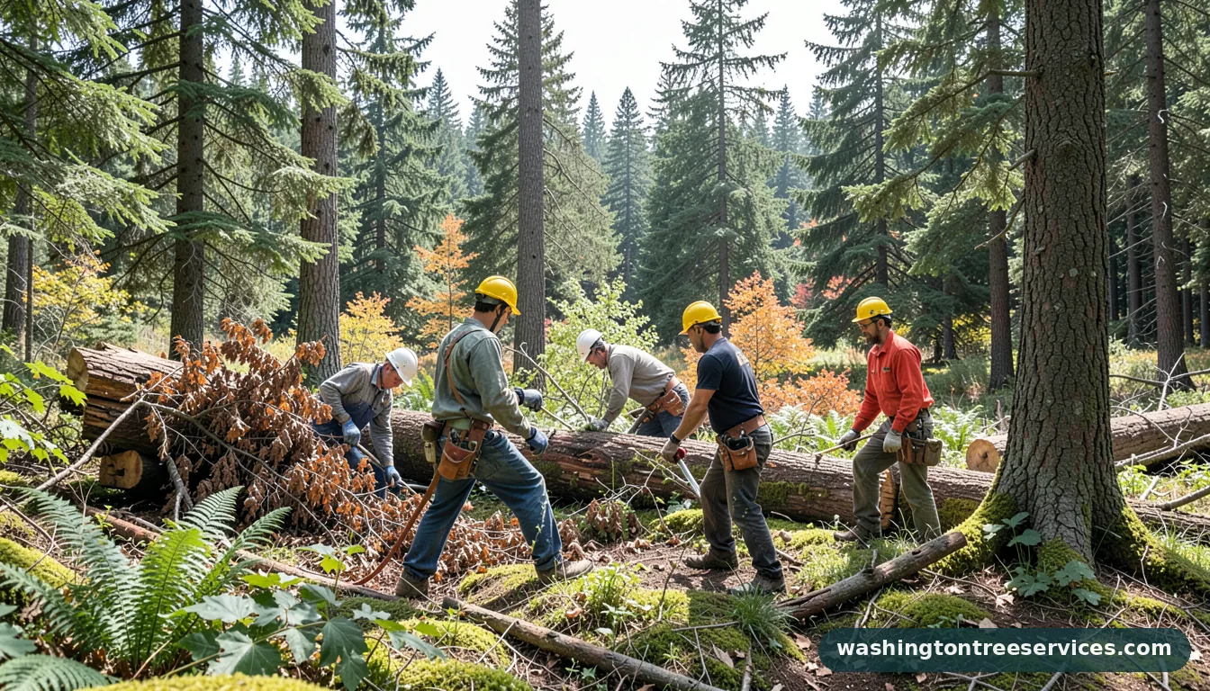 Professional equipment for best tree pruning service near me in Washington best tree pruning service near me - tree service equipment and crew in Washington