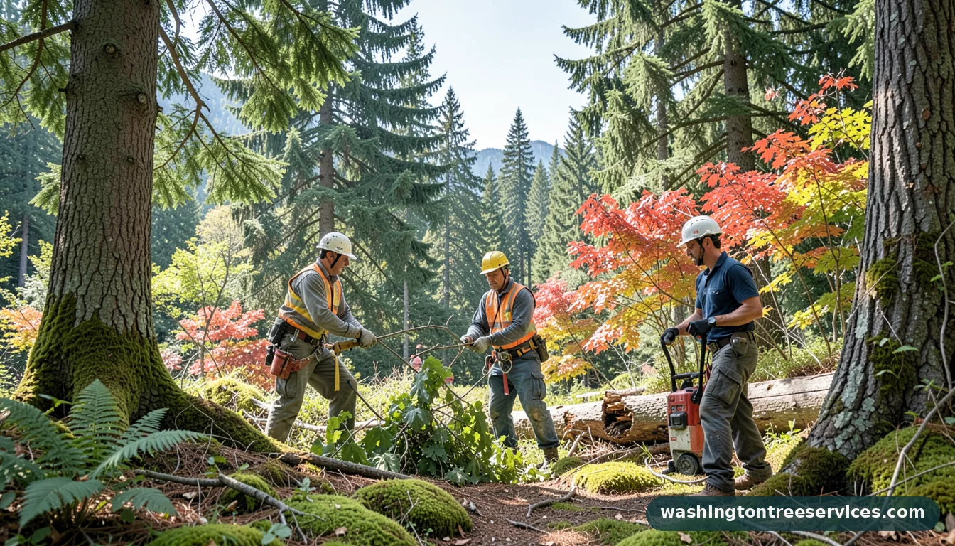 Professional equipment for best tree service near me in Washington best tree service near me - tree service equipment and crew in Washington