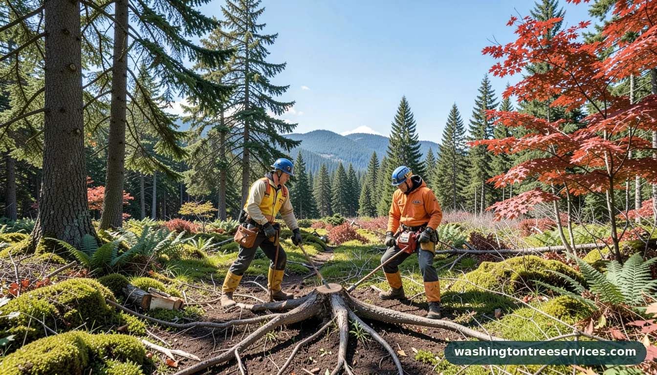 best way to cut tree roots in the ground in Washington | Washington Tree Services best way to cut tree roots in the ground - professional tree service in Washington