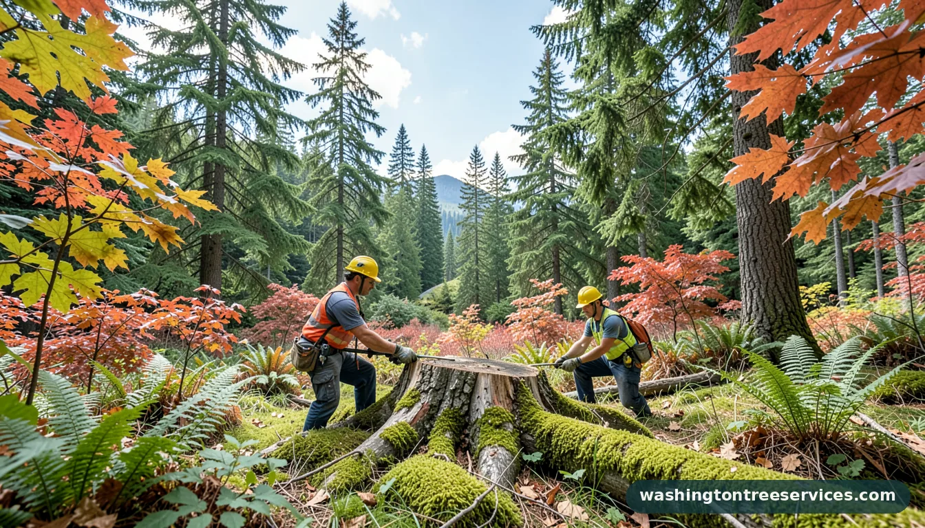 best way to kill tree stumps in Washington | Washington Tree Services best way to kill tree stumps - professional tree service in Washington