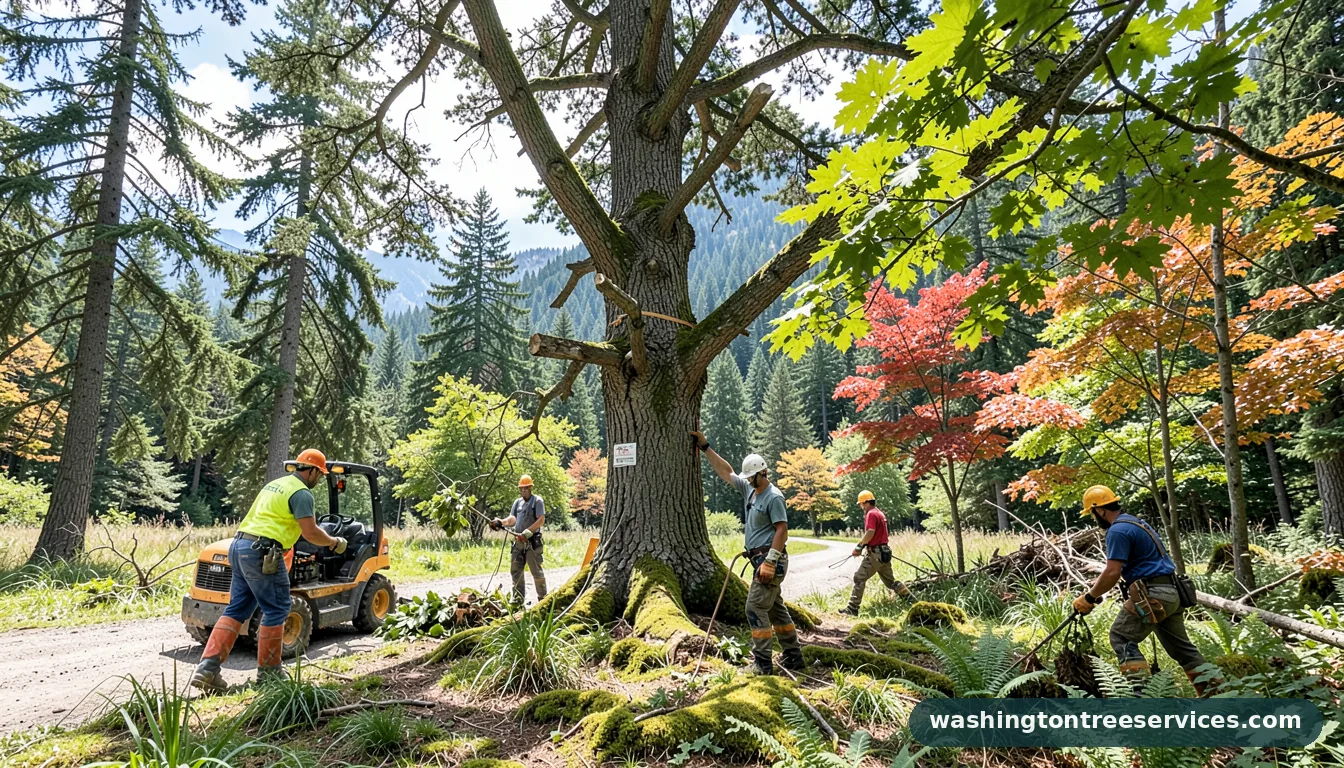 big branch tree and lawn llc - professional tree service in Washington